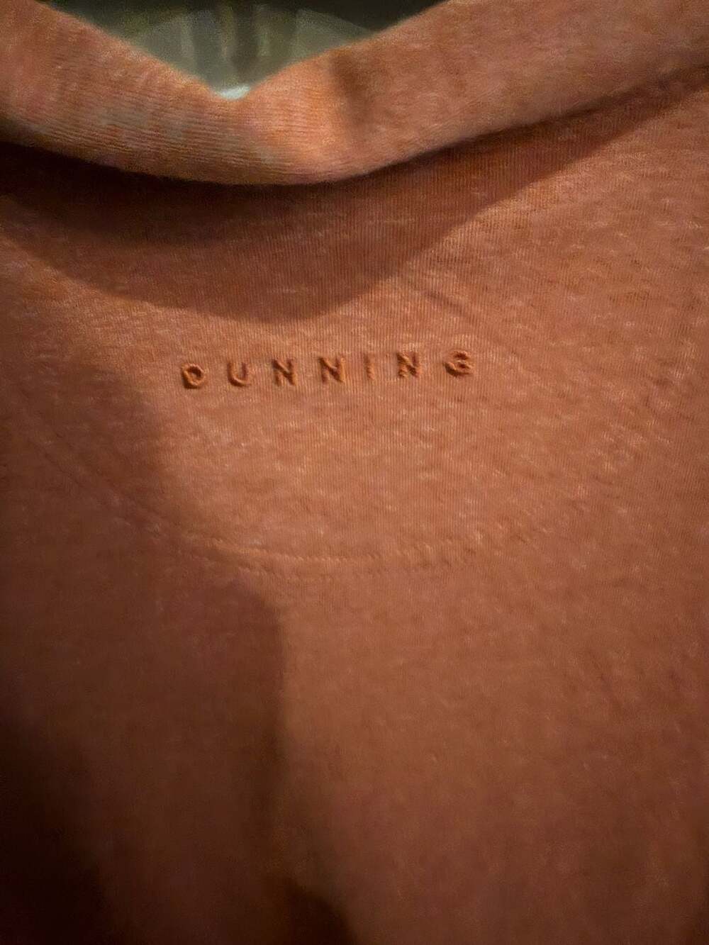 Dunning Golf Men's Orange Polo Shirt Size L - Picture 3 of 4